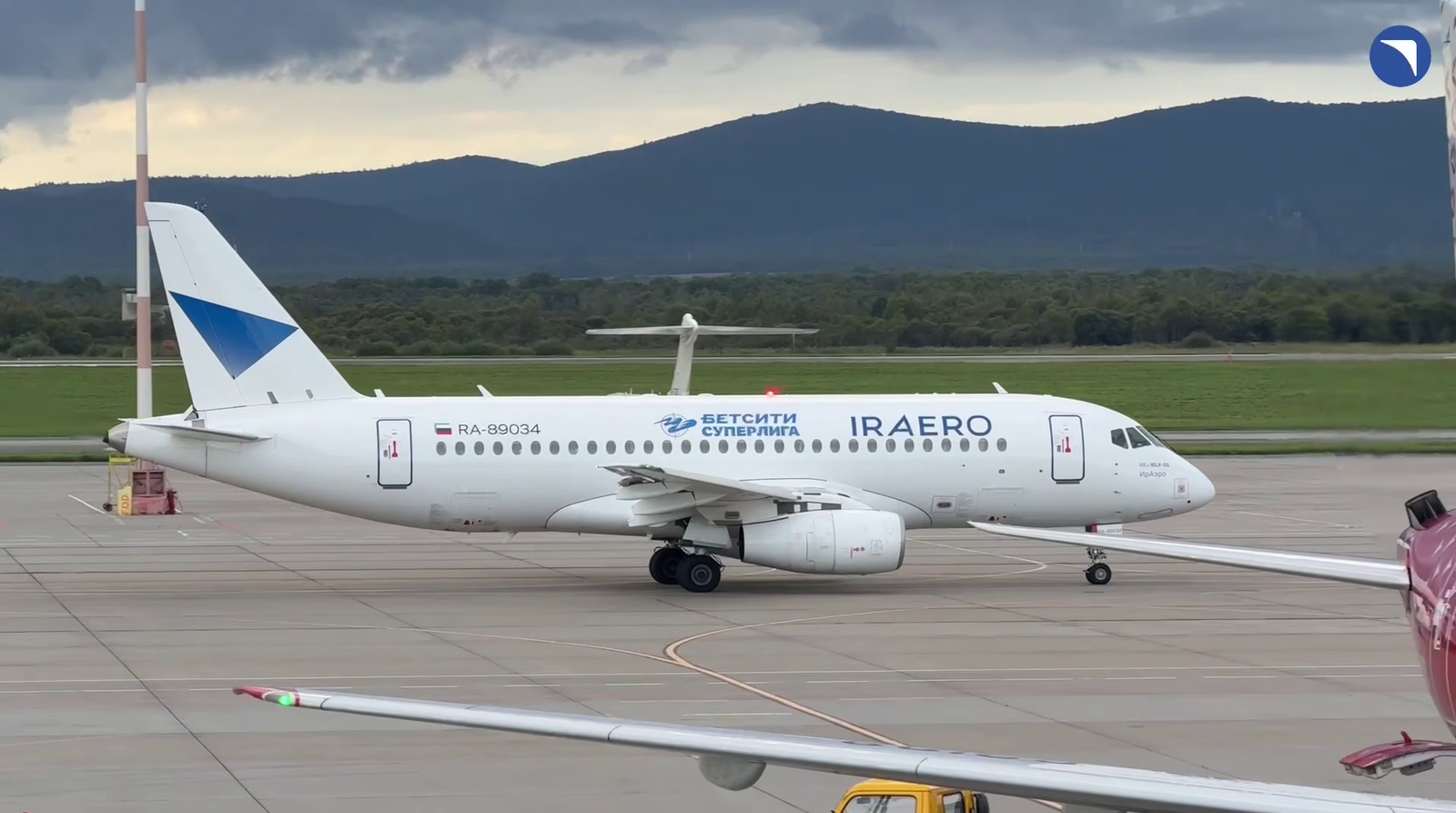 SSJ-100 авиакомпании «ИрАэро»