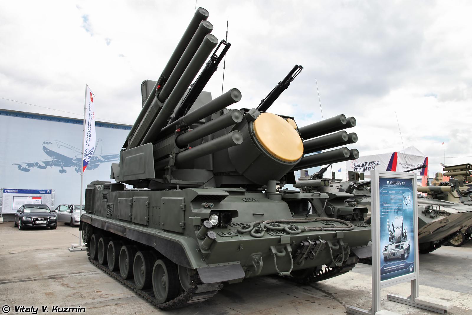 ЗРПК 96К6 «Панцирь-С1» на гусеничном шасси