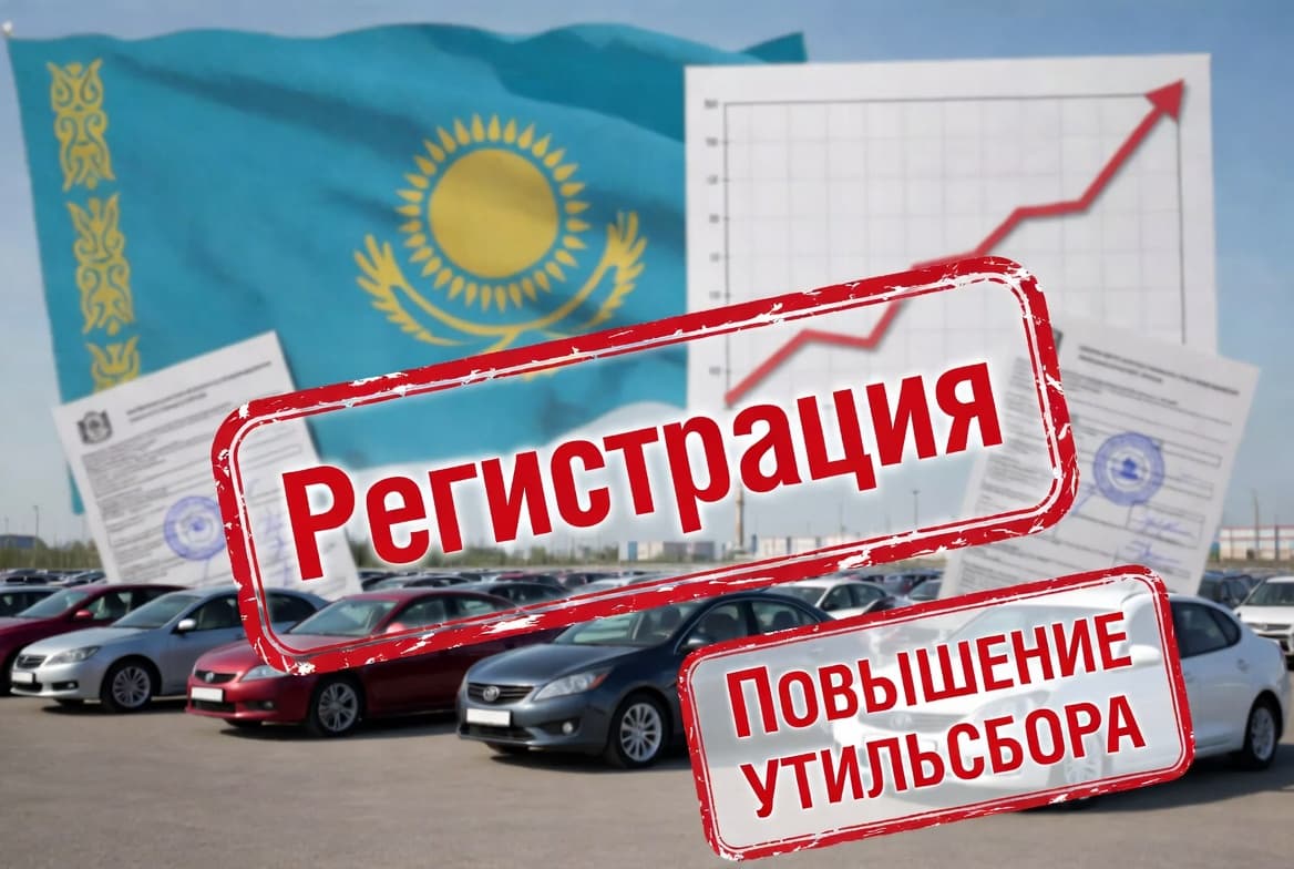 Казахстан закручивает гайки: утильсбор на автомобили из России повысят