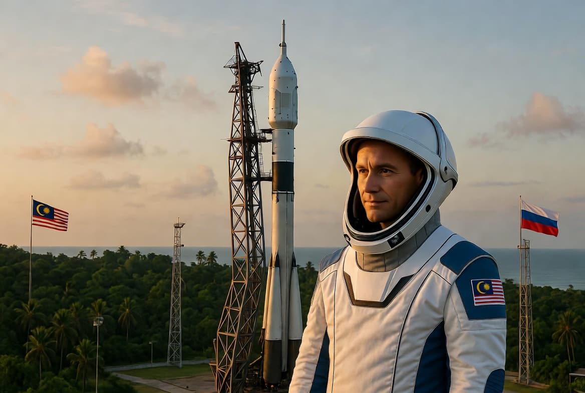 Малайзия намерена отправить в космос нового ангкасавана при помощи России
