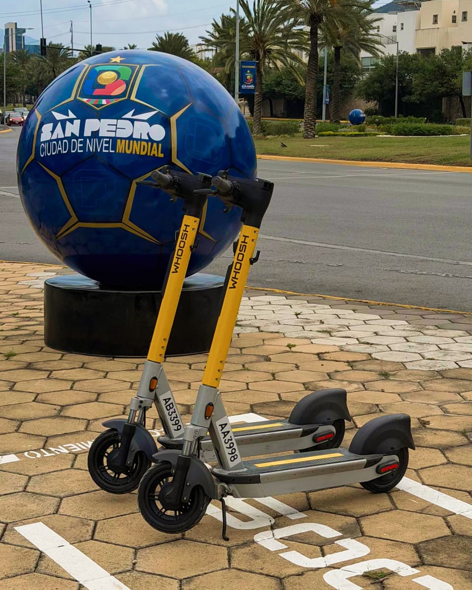 Российский кикшеринг Whoosh заработал в Мексике