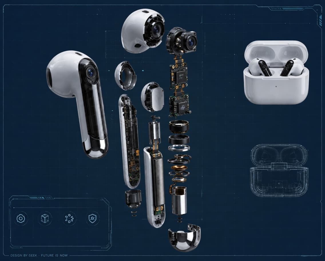 Apple пришлось заморозить готовые наушники AirPods с камерами и зрением. Они нарушают новые правила ЕС