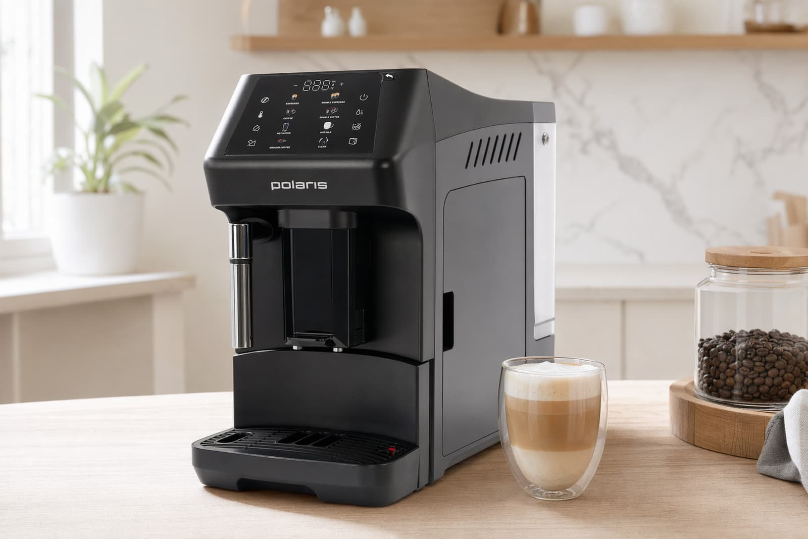 Обзор кофемашины Polaris PACM 2048SW