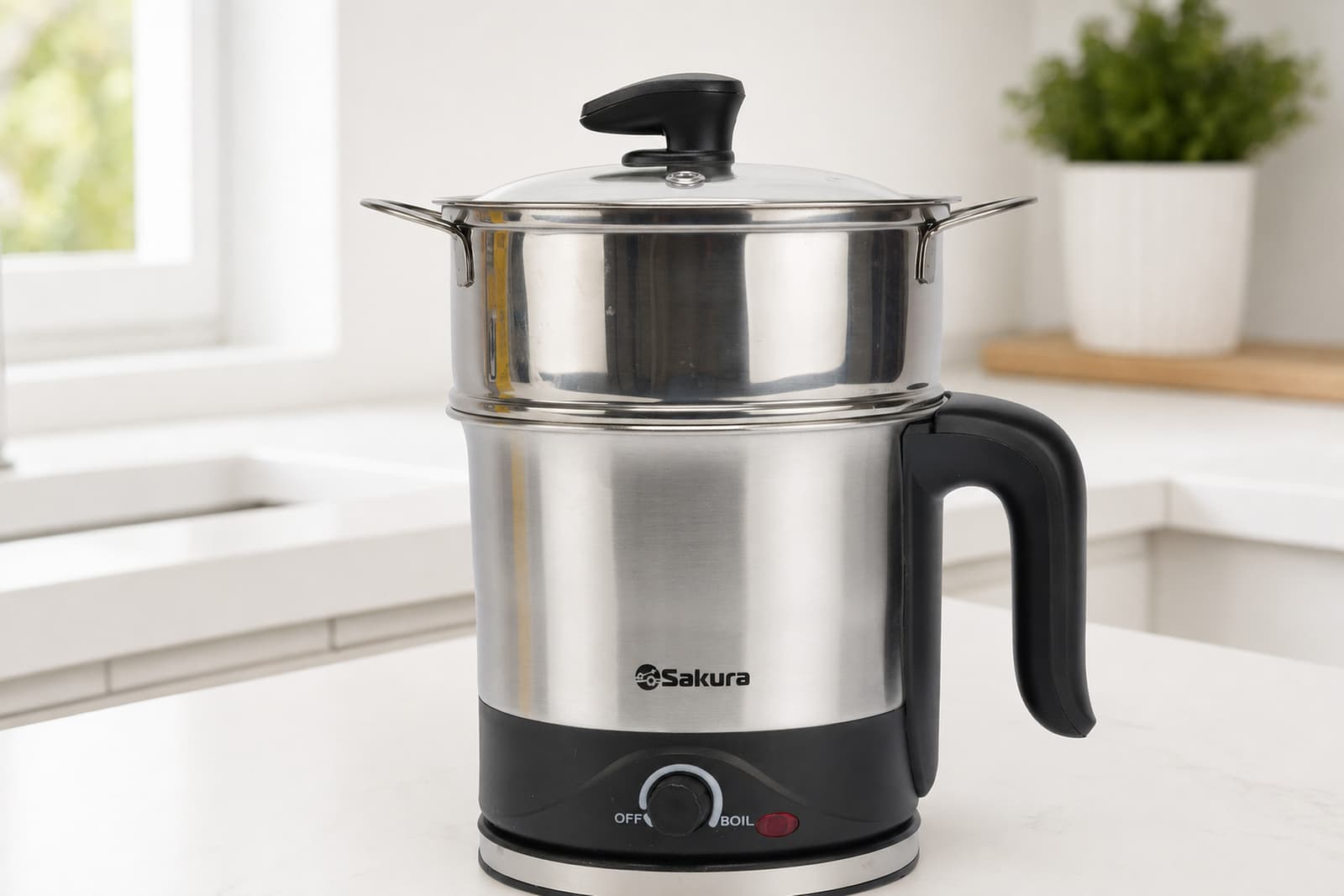 Обзор чайника-пароварки Sakura SA-2132