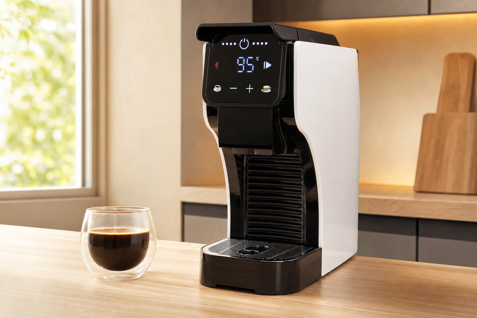 Обзор капсульной кофемашины Weiz Omni Barista C1P