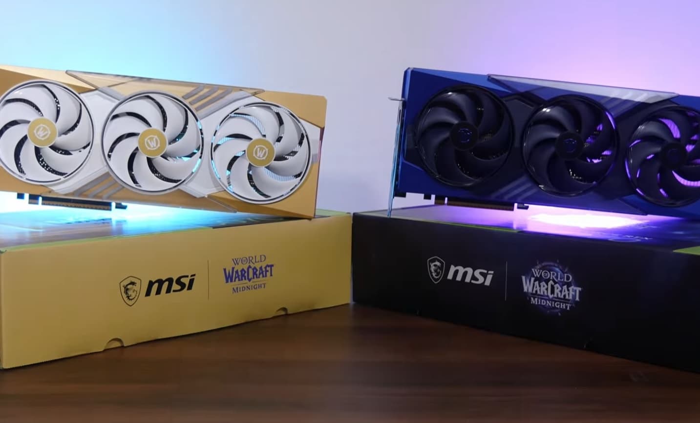 Изображение видеокарты MSI GeForce RTX 5070 World of Warcraft Midnight Edition