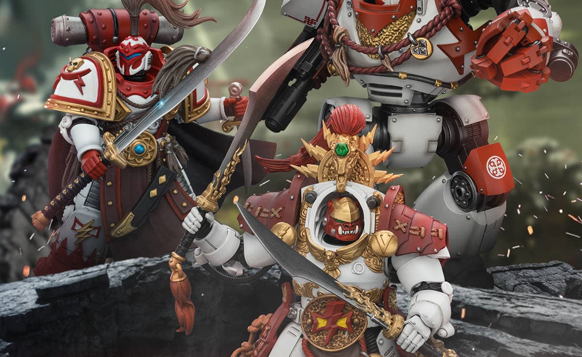 Фигурки Цинь Са и Хибу Хана из Warhammer: The Horus Heresy