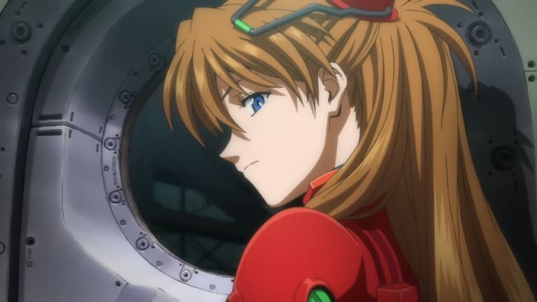 Still from Evangelion anniversary short film