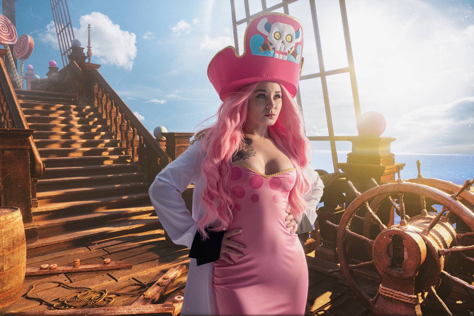 Cosplay of Big Mom, Charlotte Linlin from One Piece
