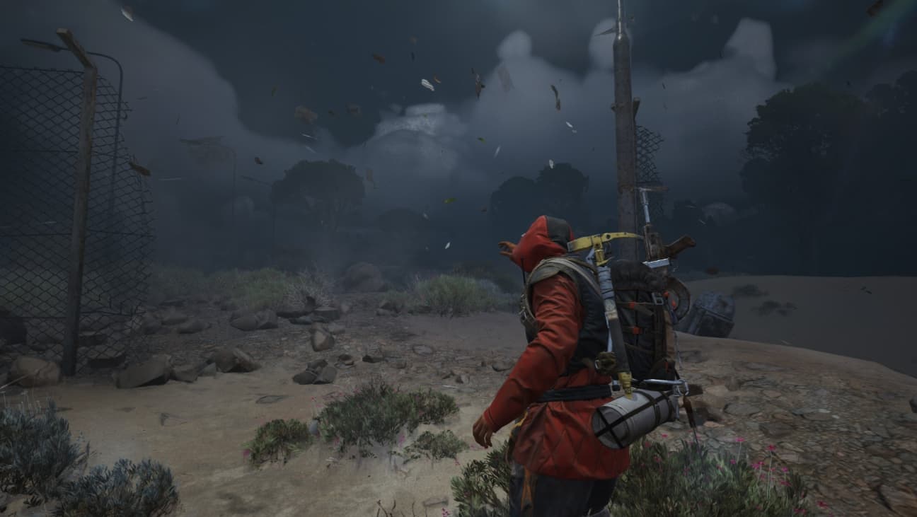 Arc Raiders gameplay screenshot showcasing a character with the new Devotee skin and new hairstyles