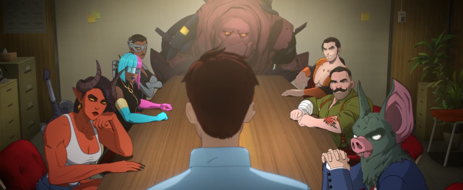 Screenshot from Dispatch game showing probability UI