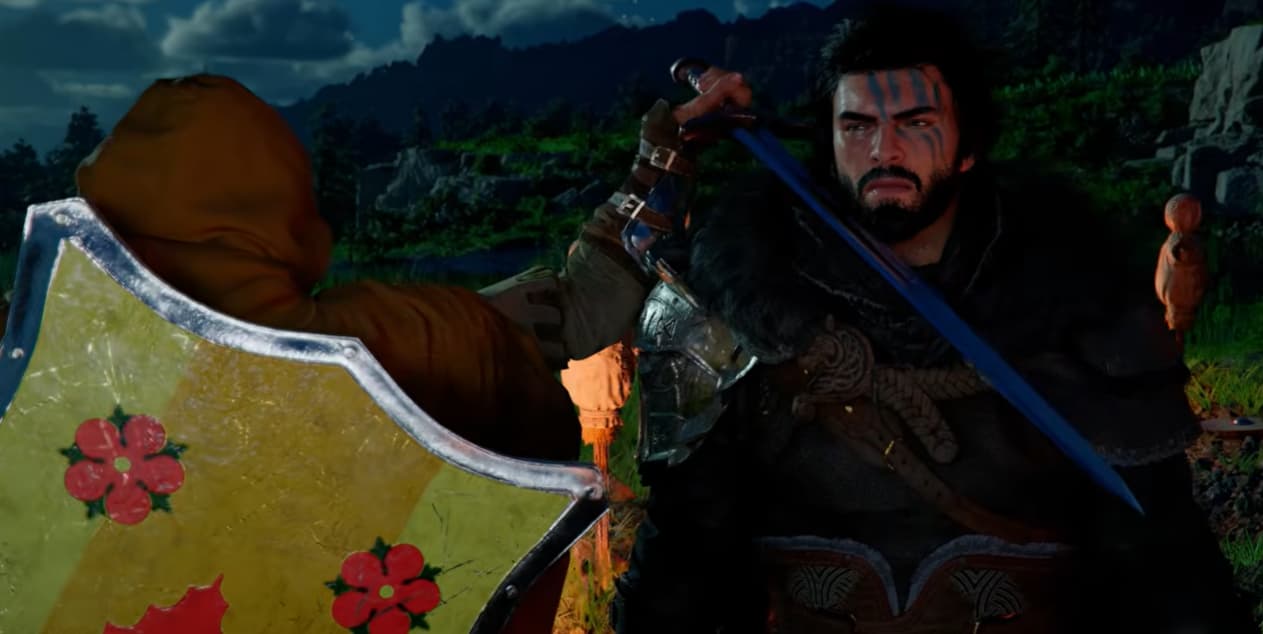 Screenshot from Crimson Desert showcasing the game world and character