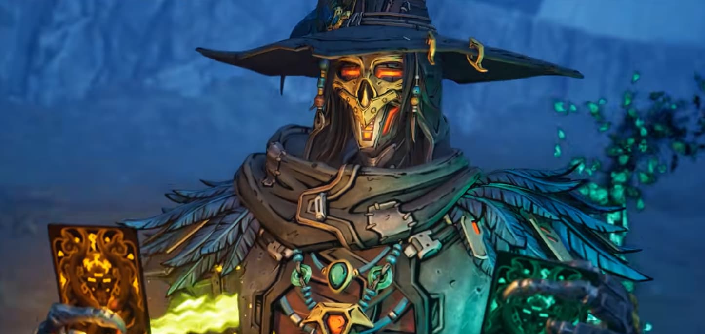 Borderlands 4 Mad Ellie and the Vault of the Damned DLC artwork