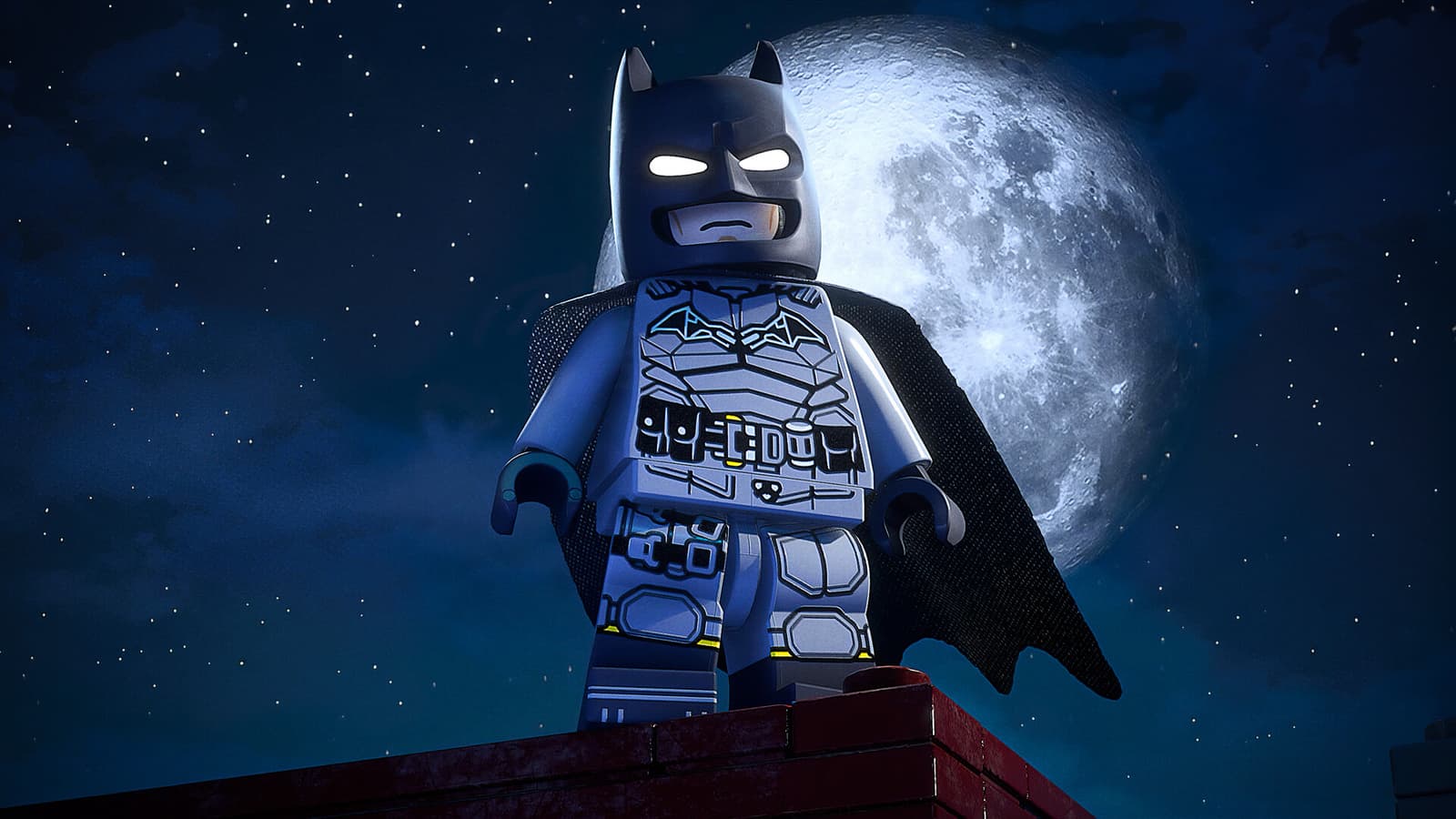 Screenshot from LEGO Batman: Legacy of the Dark Knight featuring Batman and other characters.
