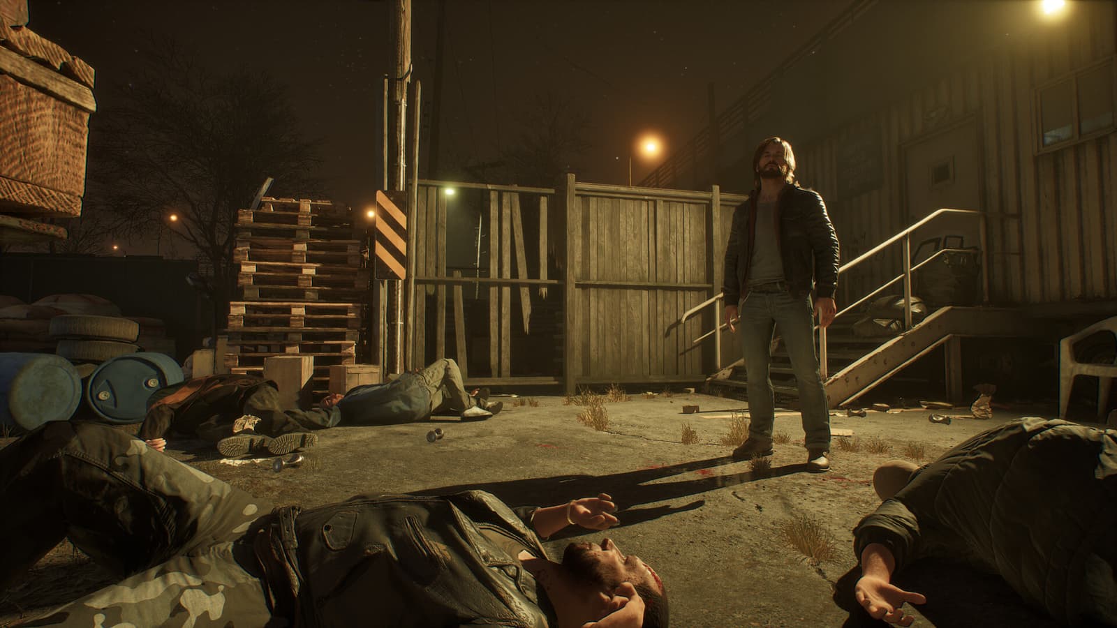 Screenshot from Samson: A Tyndalston Story showcasing street combat with multiple characters