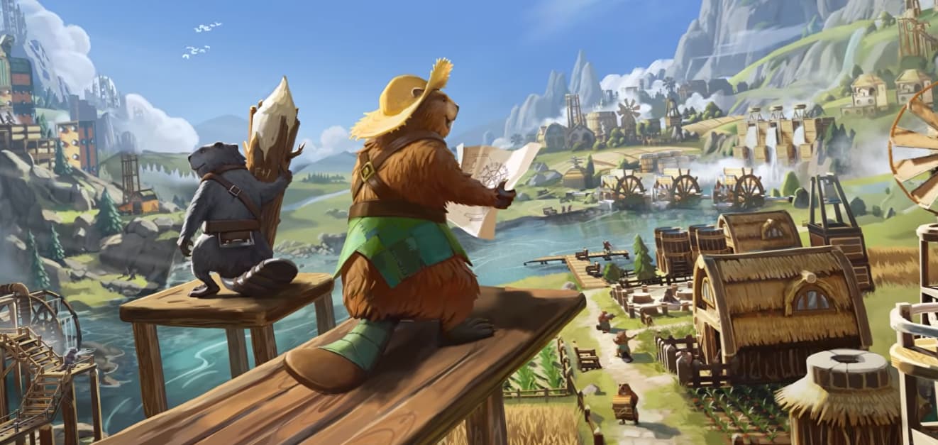 Timberborn gameplay screenshot