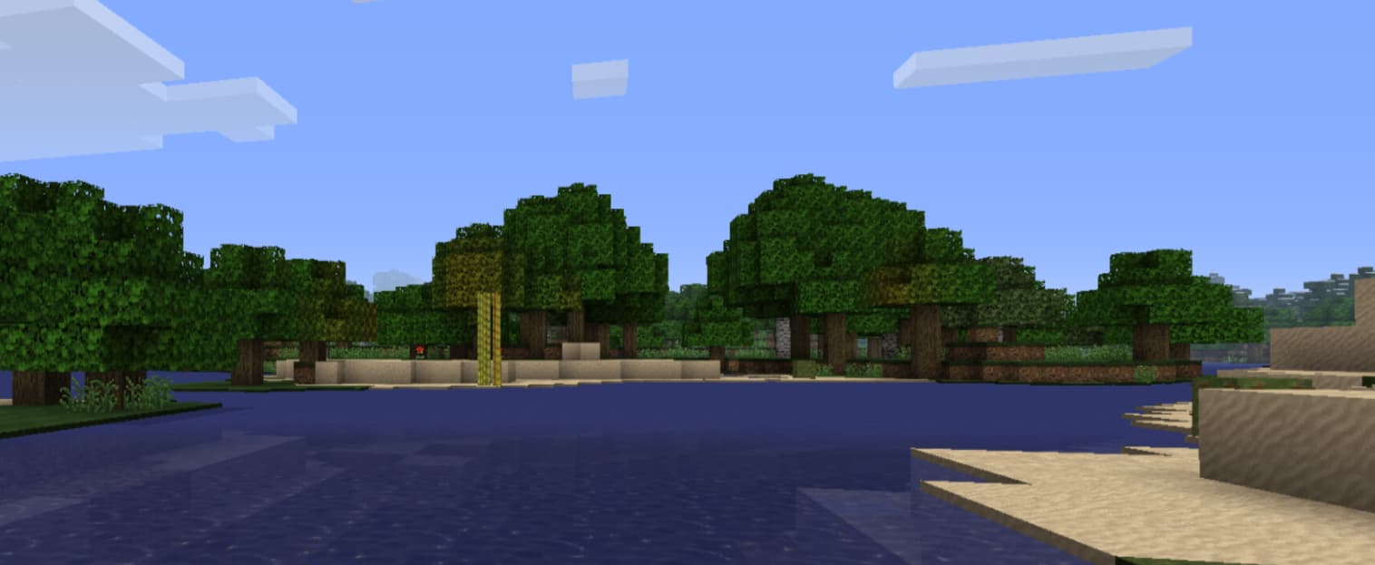 Minecraft game screenshot