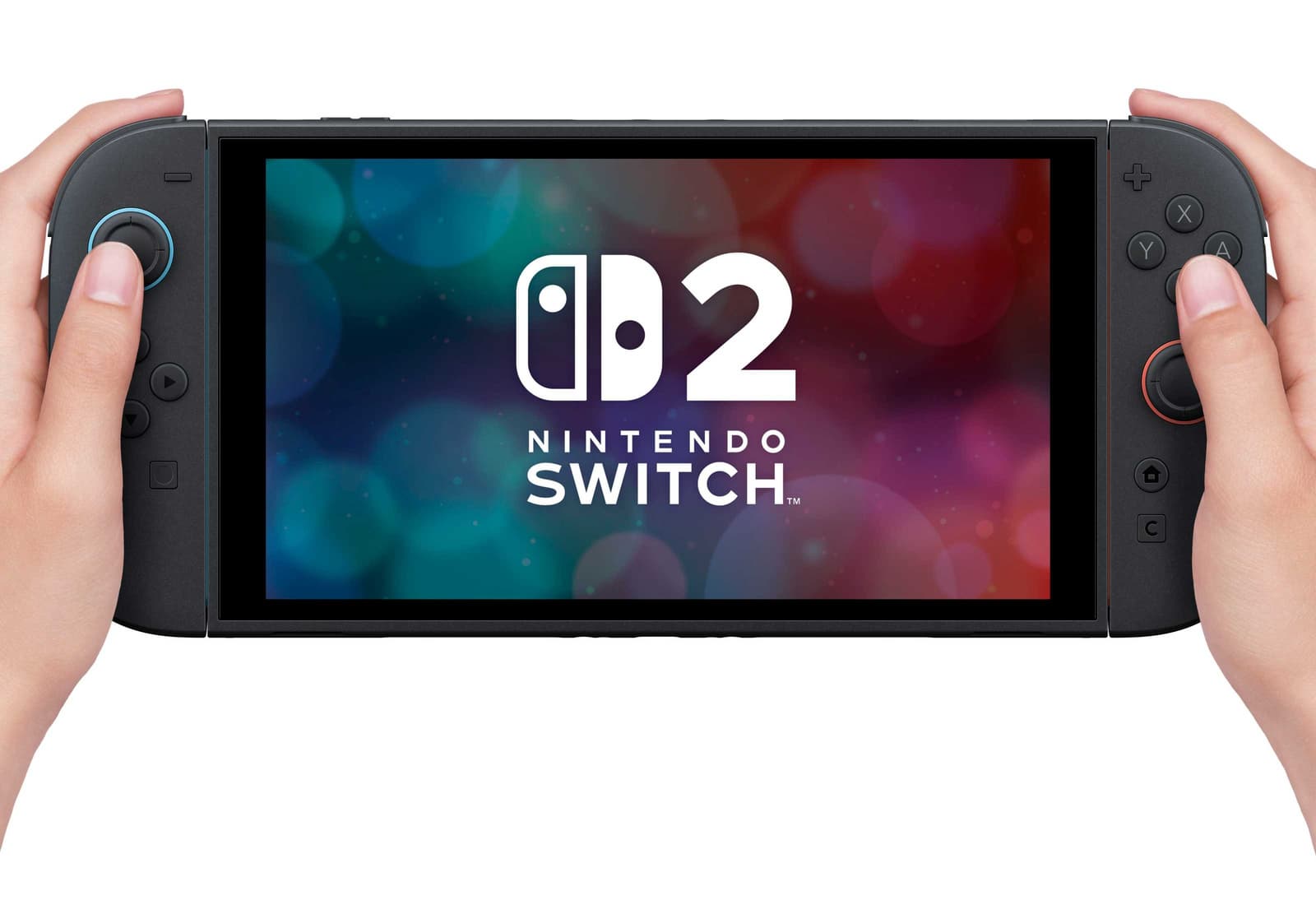 Nintendo Switch 2 handheld mode gameplay screenshot showing enhanced visuals