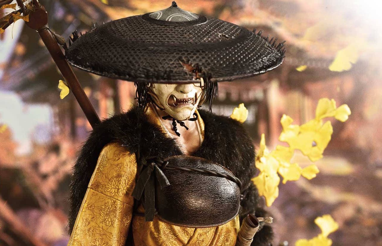 Atsu from Ghost of Yotei statue by Prime 1 Studio