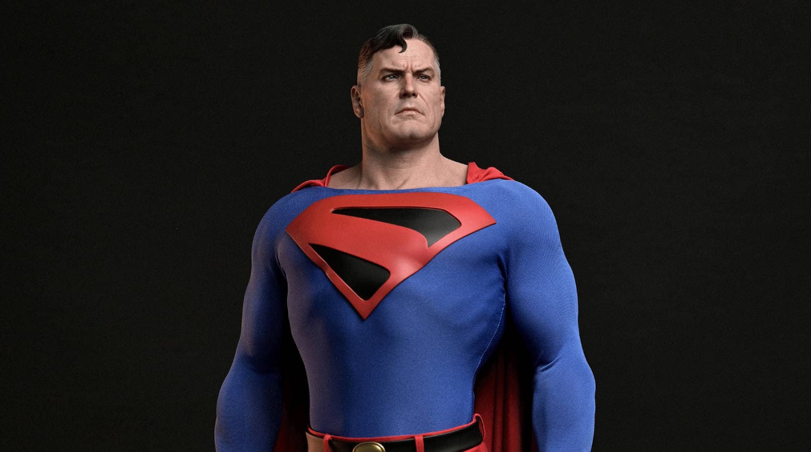 JND Studios Kingdom Come Superman statue main image