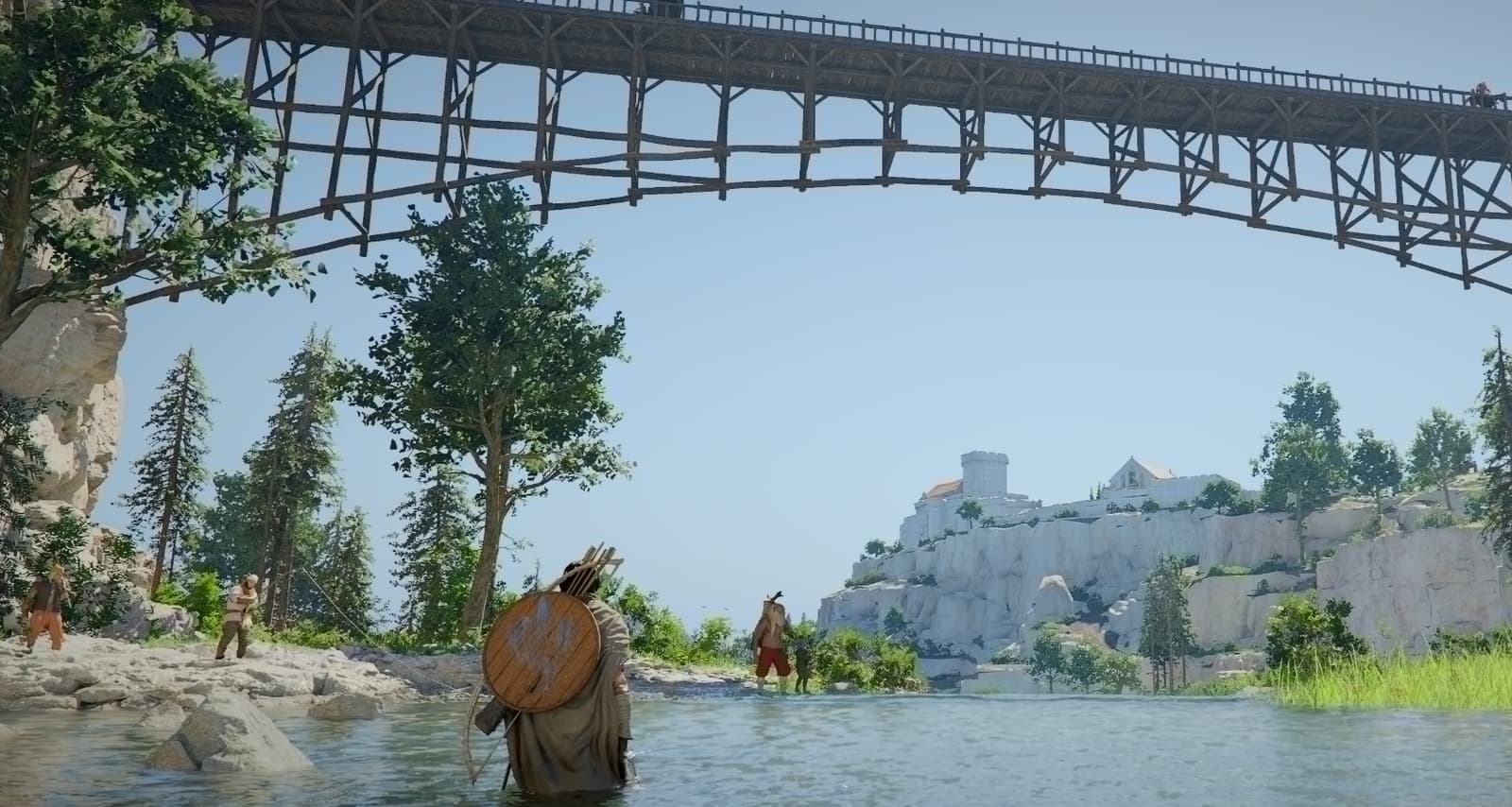 Screenshot from Crimson Desert showing a puzzle mechanism