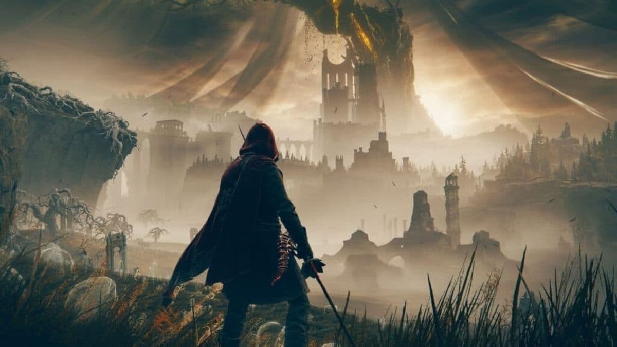 Image of modern gaming, possibly Elden Ring DLC