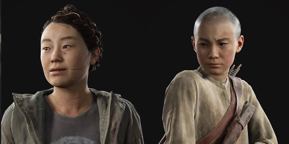 Изображение персонажей Яры и Лева из The Last of Us