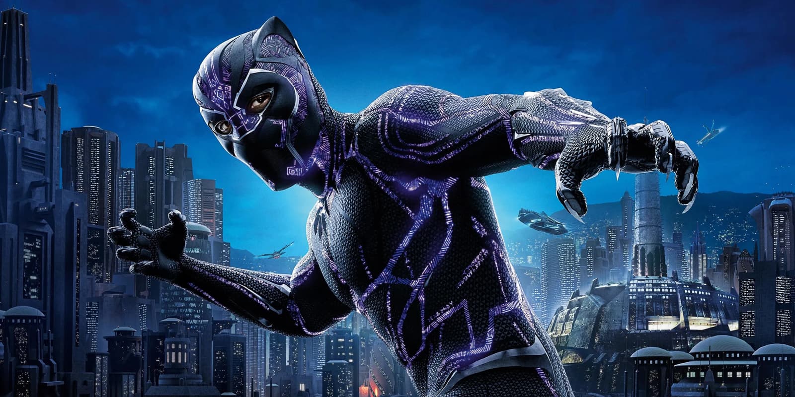 Black Panther movie poster or concept art