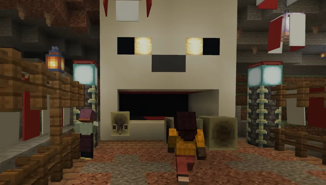 Общий вид нового биома в Minecraft