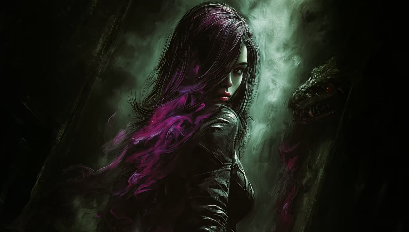 Code Violet Game Screenshot showcasing the protagonist in action.