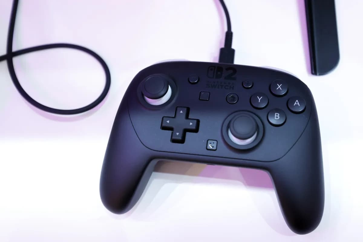 Conceptual image of Nintendo Switch 2 console