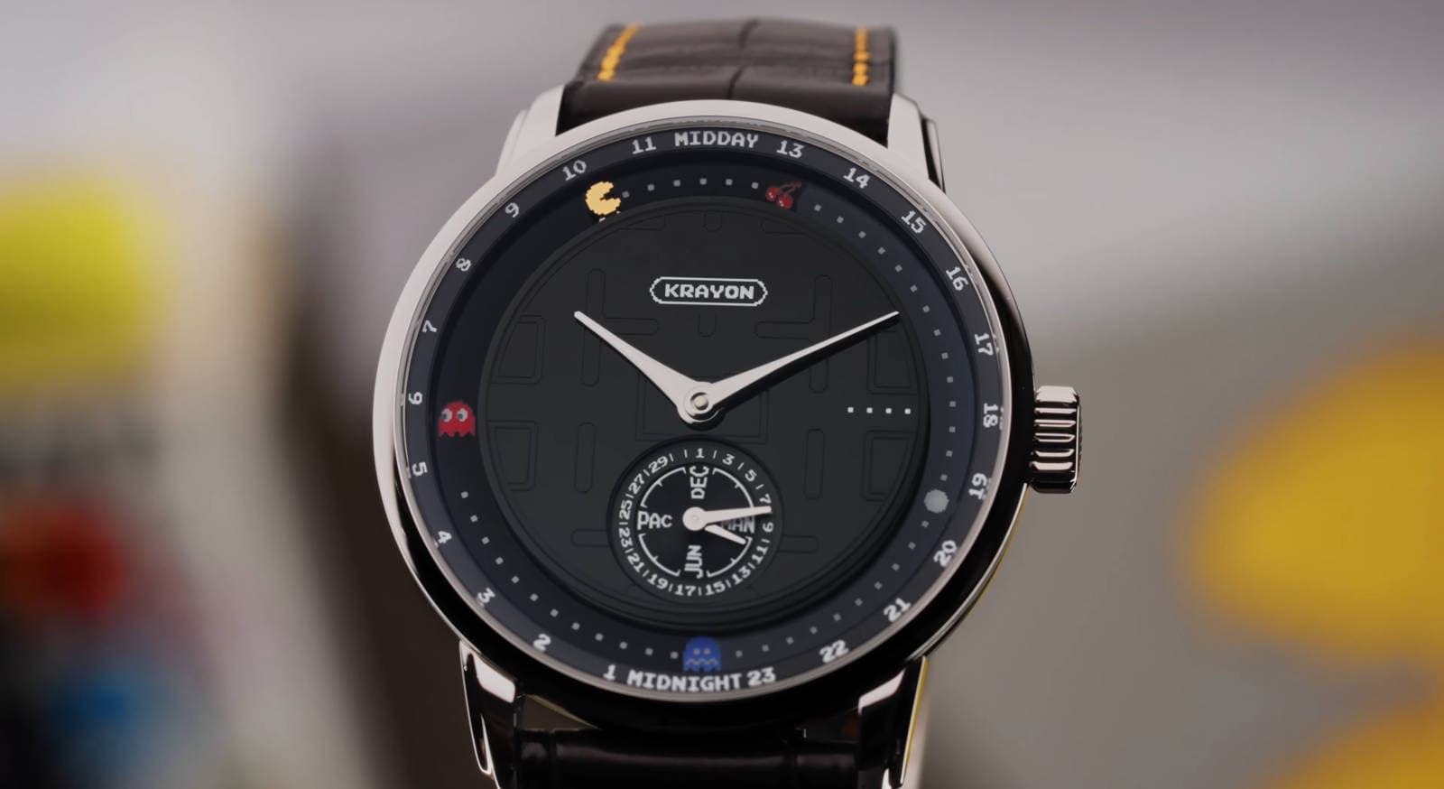Krayon Pac-Man luxury watch