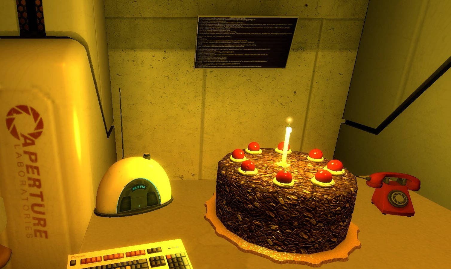 Cover of the book 'Portal: Cube, Cake, and Artificial Intelligence'