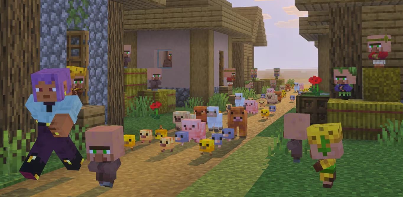 Minecraft Tiny Takeover Update Mob Babies