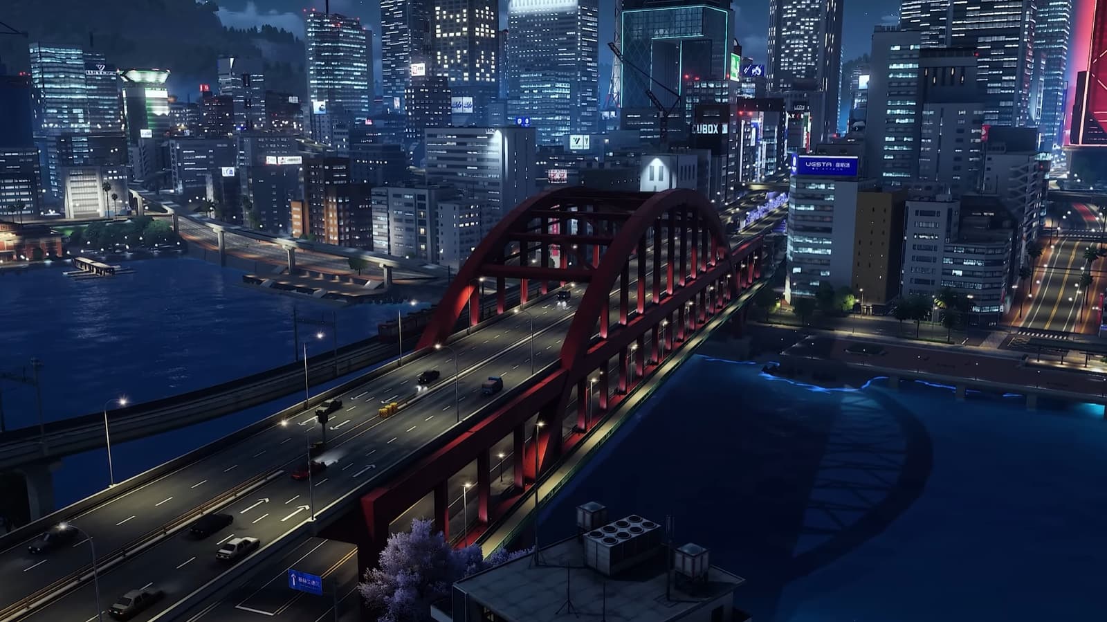 Изображение из игры Neverness to Everness в стиле GTA