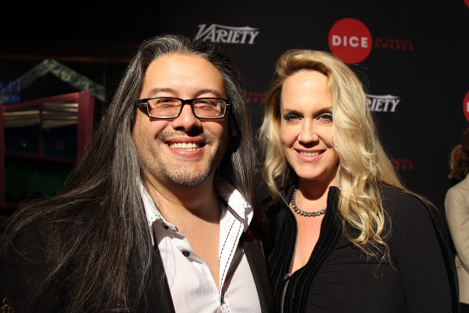 John and Brenda Romero discussing the state of the gaming industry