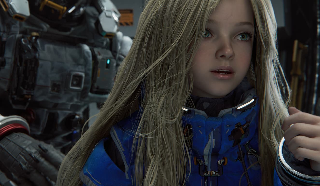 Pragmata promotional image featuring key art.