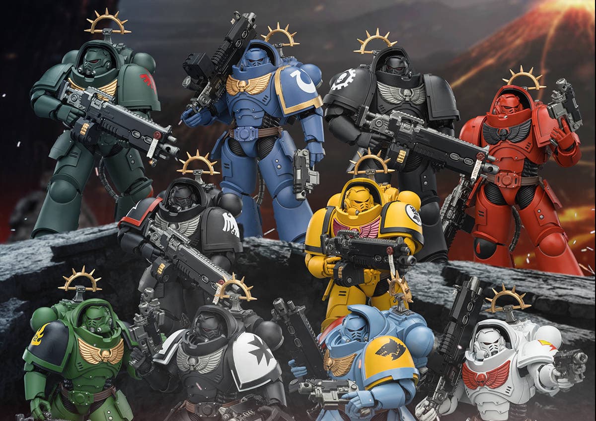 JoyToy Heavy Intercessor figure from Space Marine 2