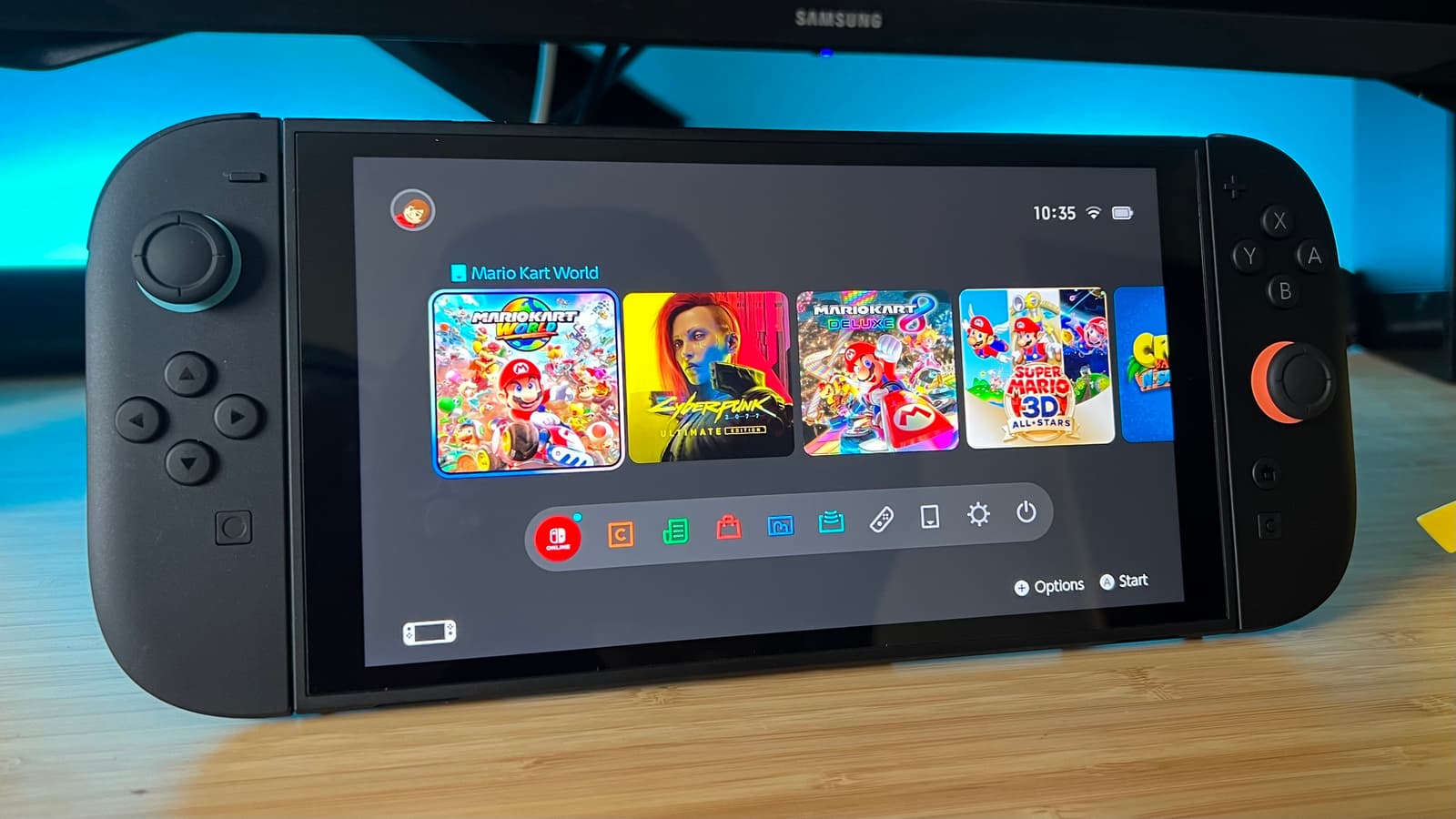 Концепт консоли Nintendo Switch 2