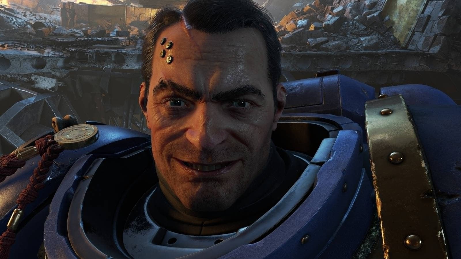 Warhammer 40,000 Space Marine artwork