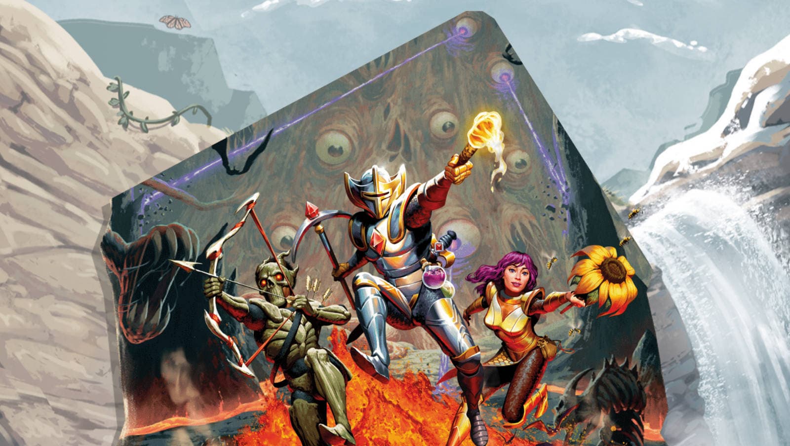 Изображение настольной игры Terraria: The Board Game на игровом столе