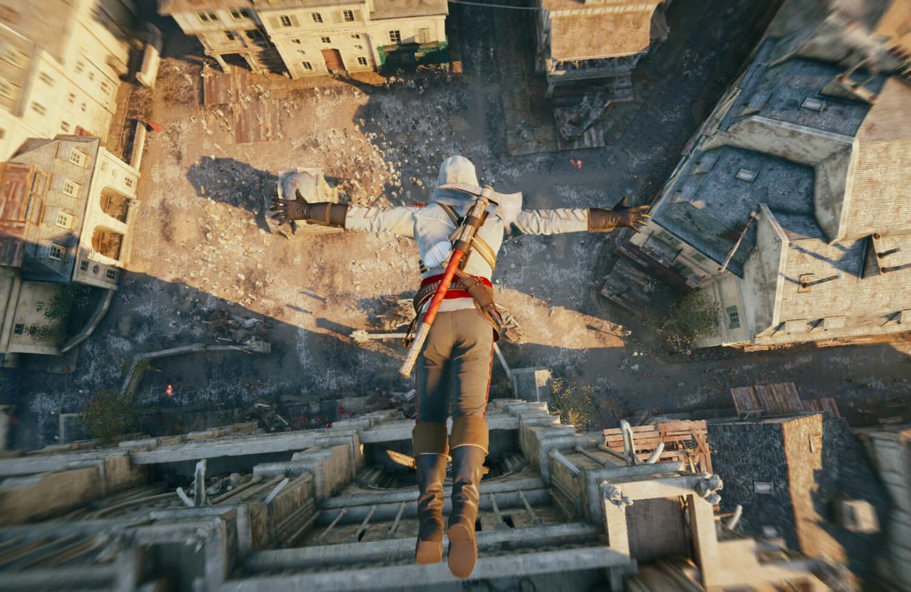 Кадр из игры Assassin's Creed Unity