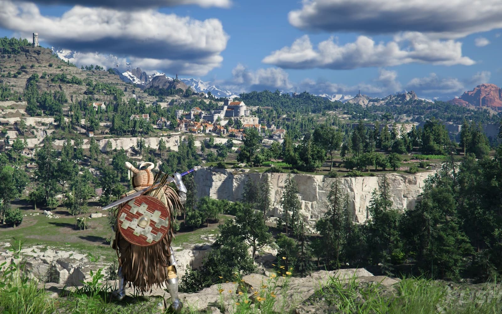 Crimson Desert game screenshot showcasing character and environment