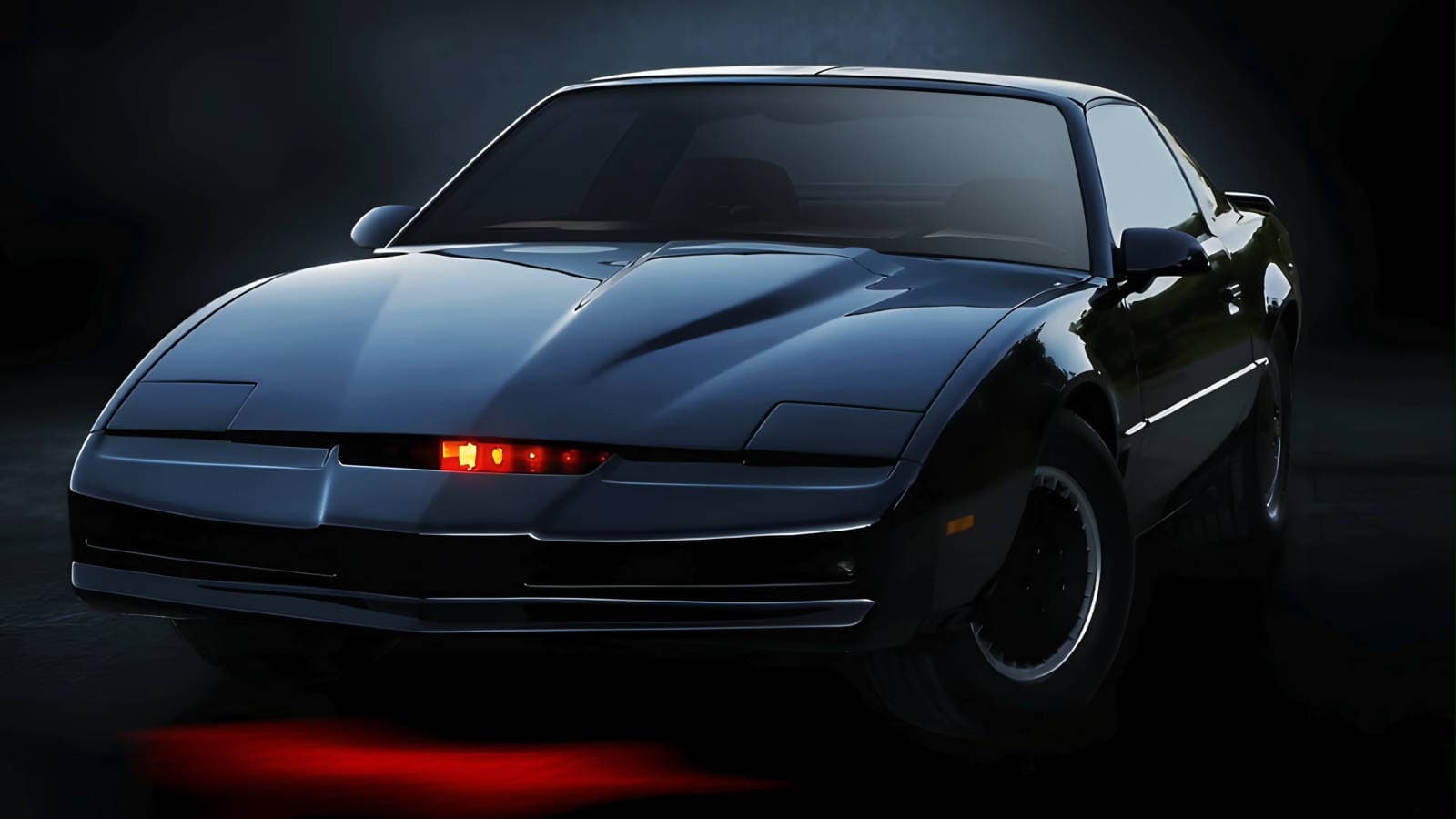 Detailed K.I.T.T. model from Knight Rider