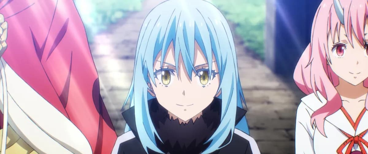 Rimuru Tempest and characters from That Time I Got Reincarnated as a Slime Season 4 promotional art