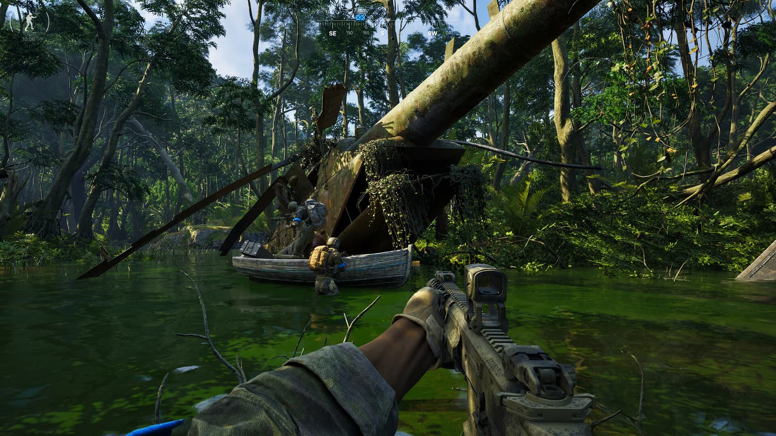 Screenshot from Gray Zone Warfare showing in-game action