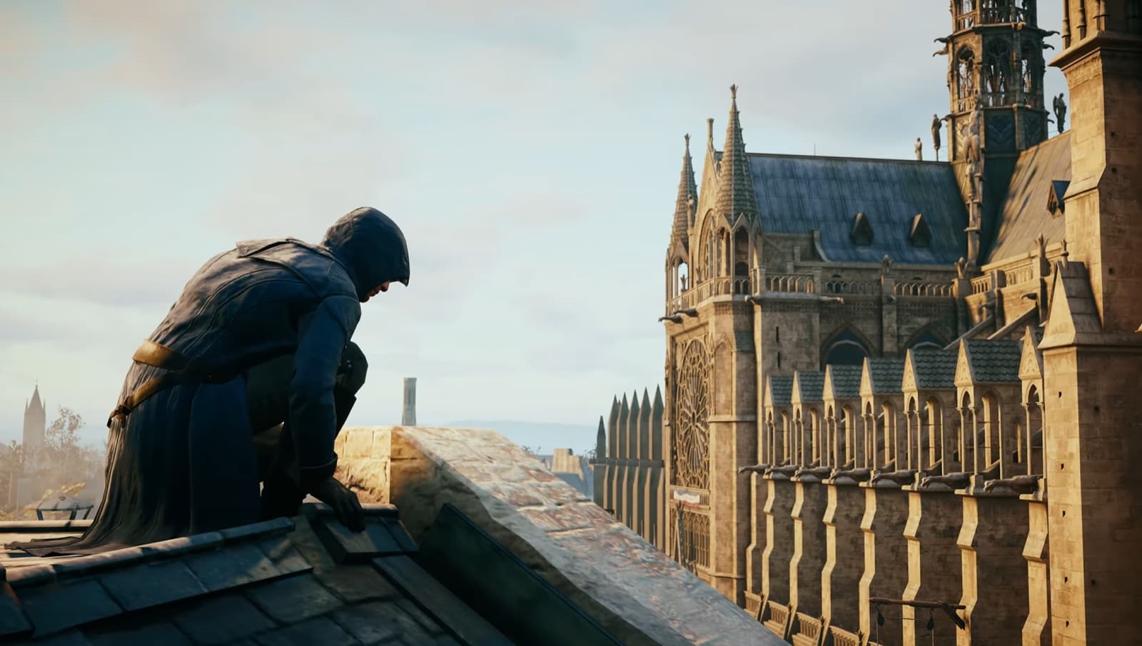 Assassin's Creed Unity gameplay on PS5 Pro vs Xbox Series X comparison