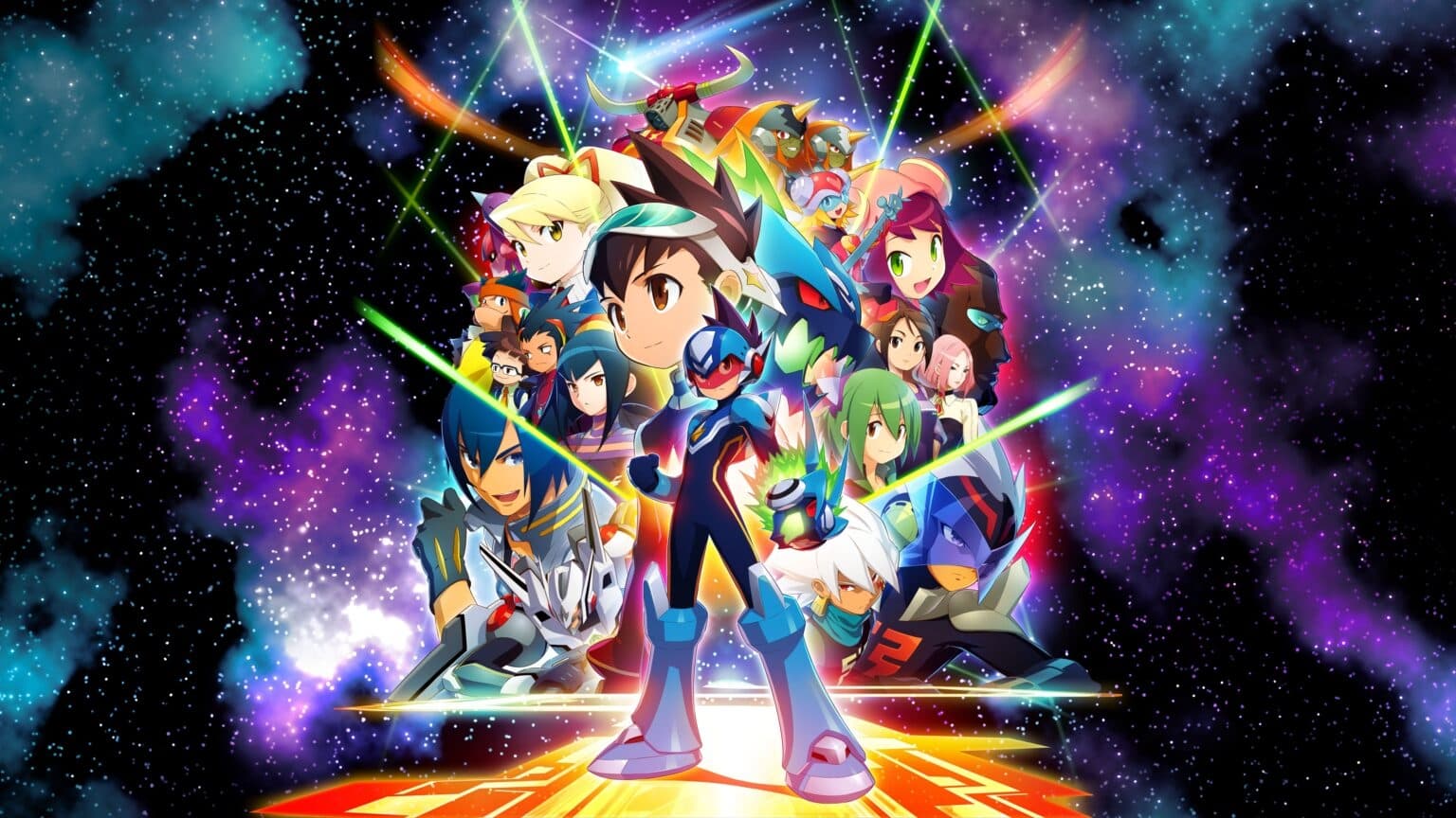 Mega Man Star Force Legacy Collection game box art