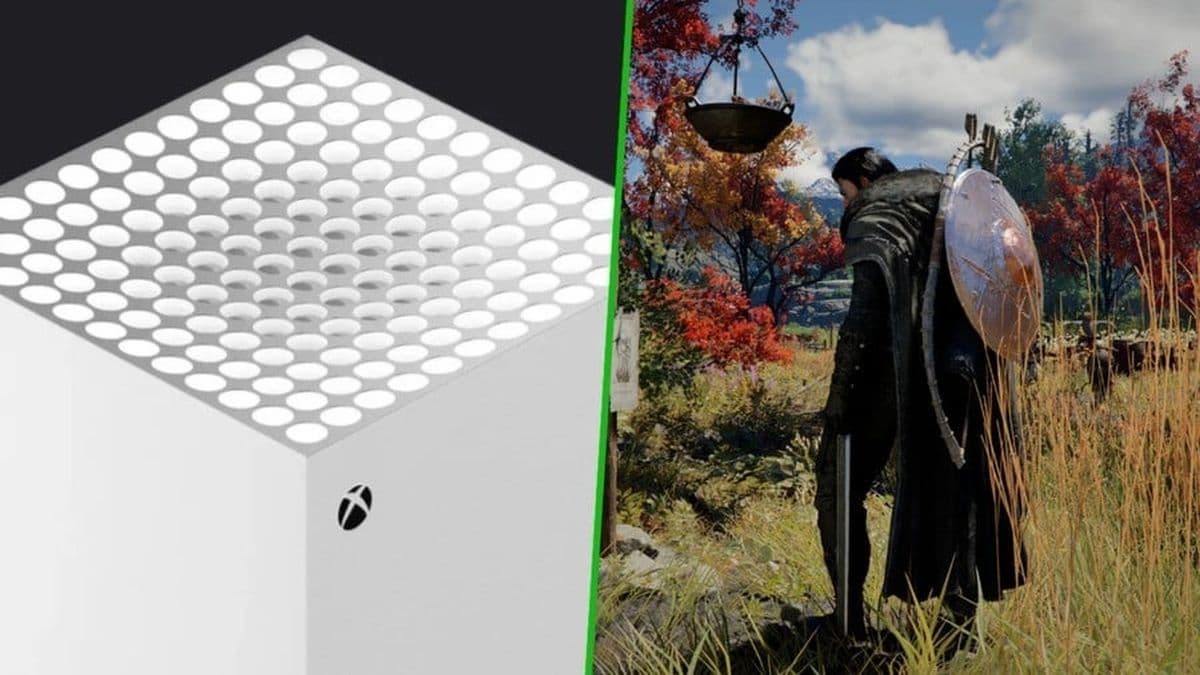 Crimson Desert gameplay screenshot showing high-detail environment