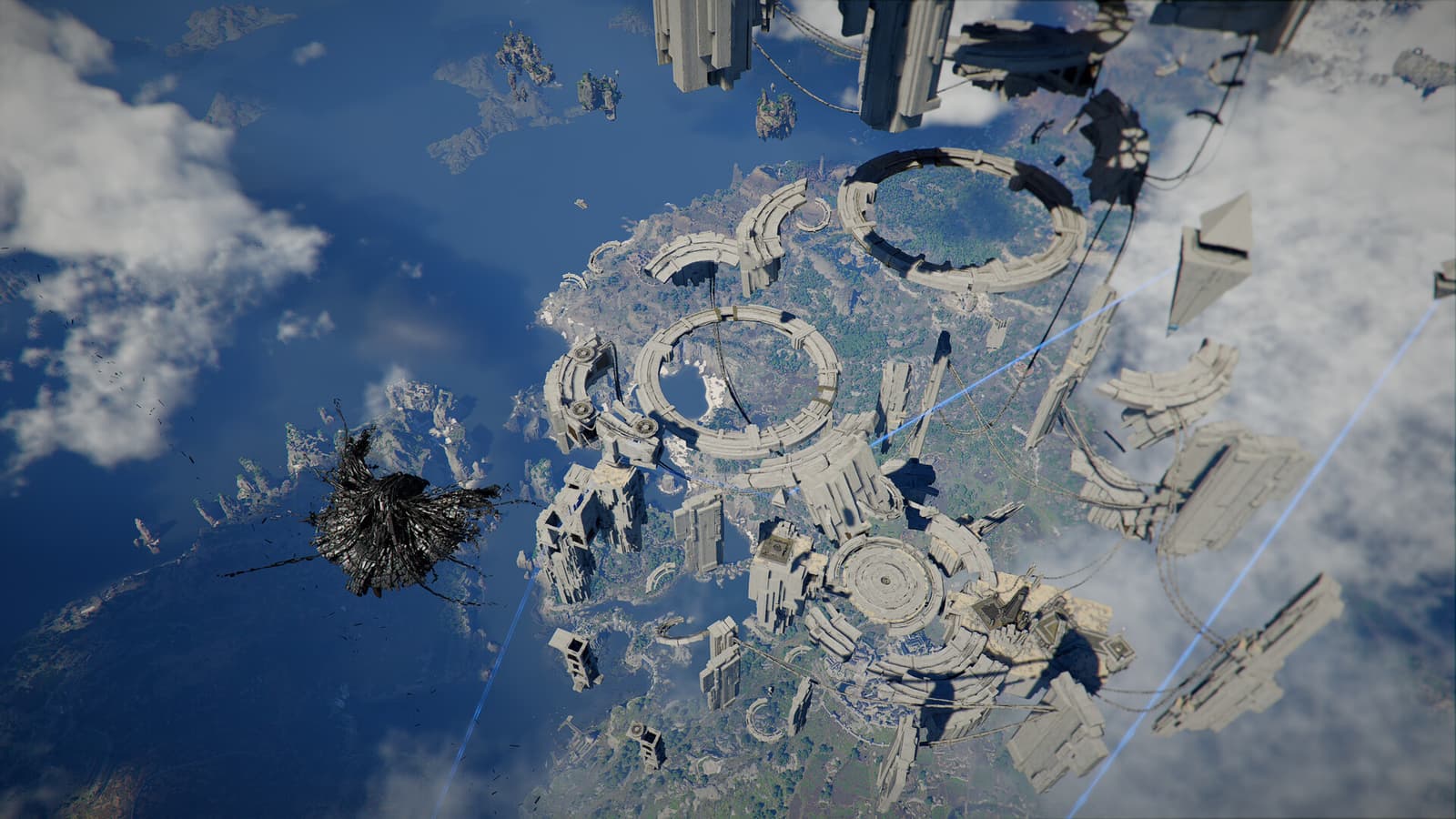 A scenic in-game screenshot from Crimson Desert.